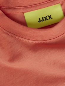 JJXX JXANNA T-paita -Peach Echo  - 12200182