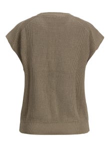 JJXX JXZOE Knitted vest -Brindle - 12200264