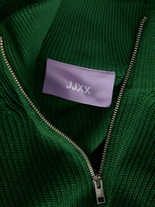JJXX JXLEYA Strickpullover mit Halber Reißverschluss -Formal Garden - 12200268
