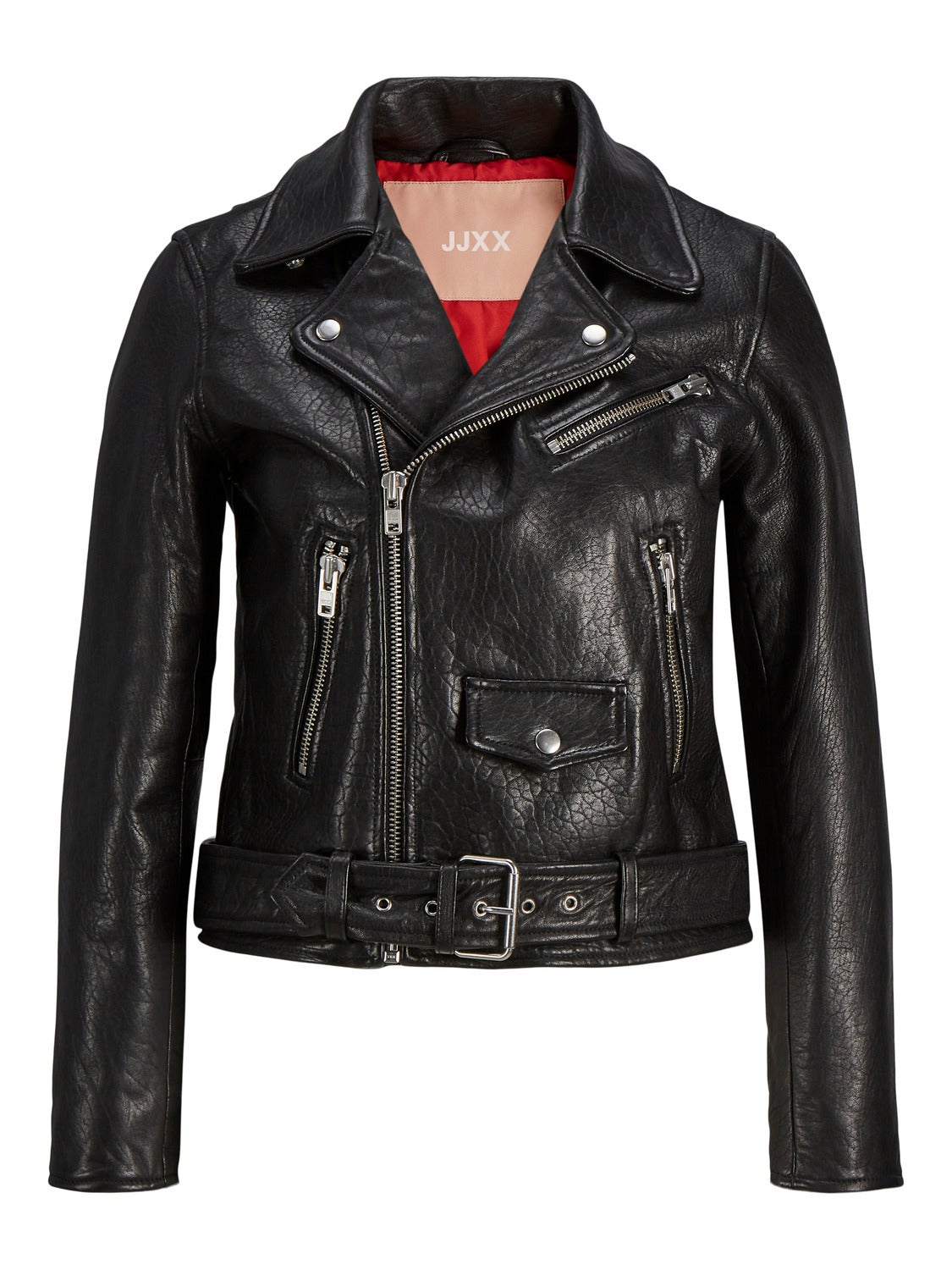 Jack and jones on sale lamb leather jacket