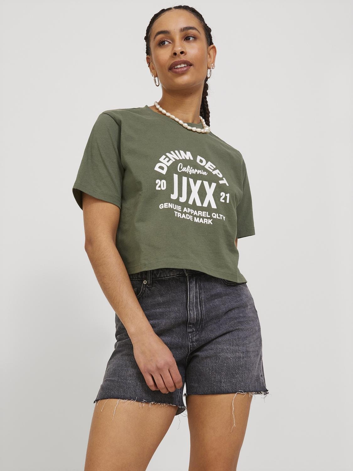 JJXX Καλοκαιρινό μπλουζάκι -Four Leaf Clover - 12200326