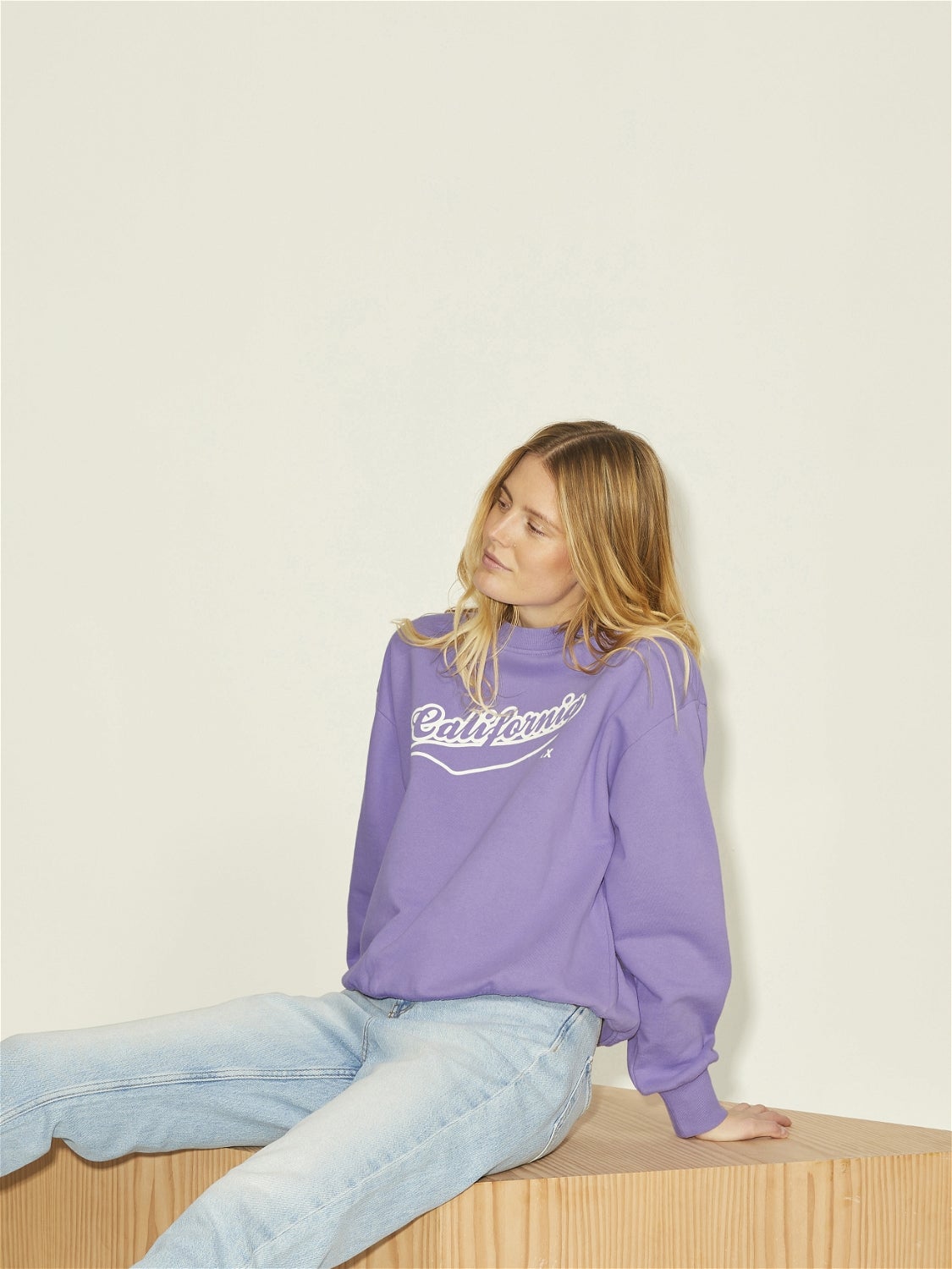 Sweatshirt violet outlet