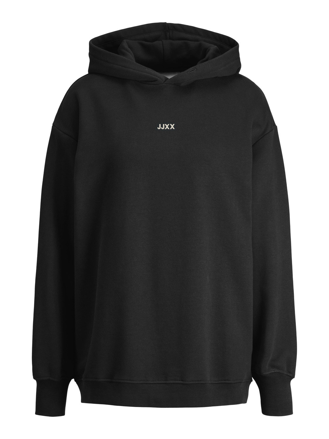 JJXX Λογότυπο Φούτερ με κουκούλα -Black - 12200382