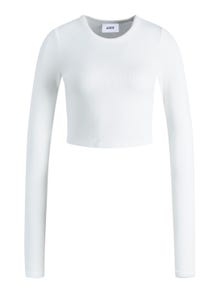 JJXX JXFELINE T-skjorte -Bright White - 12200402