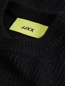 JJXX JXEMBER Pull en maille à col rond -Black - 12200506