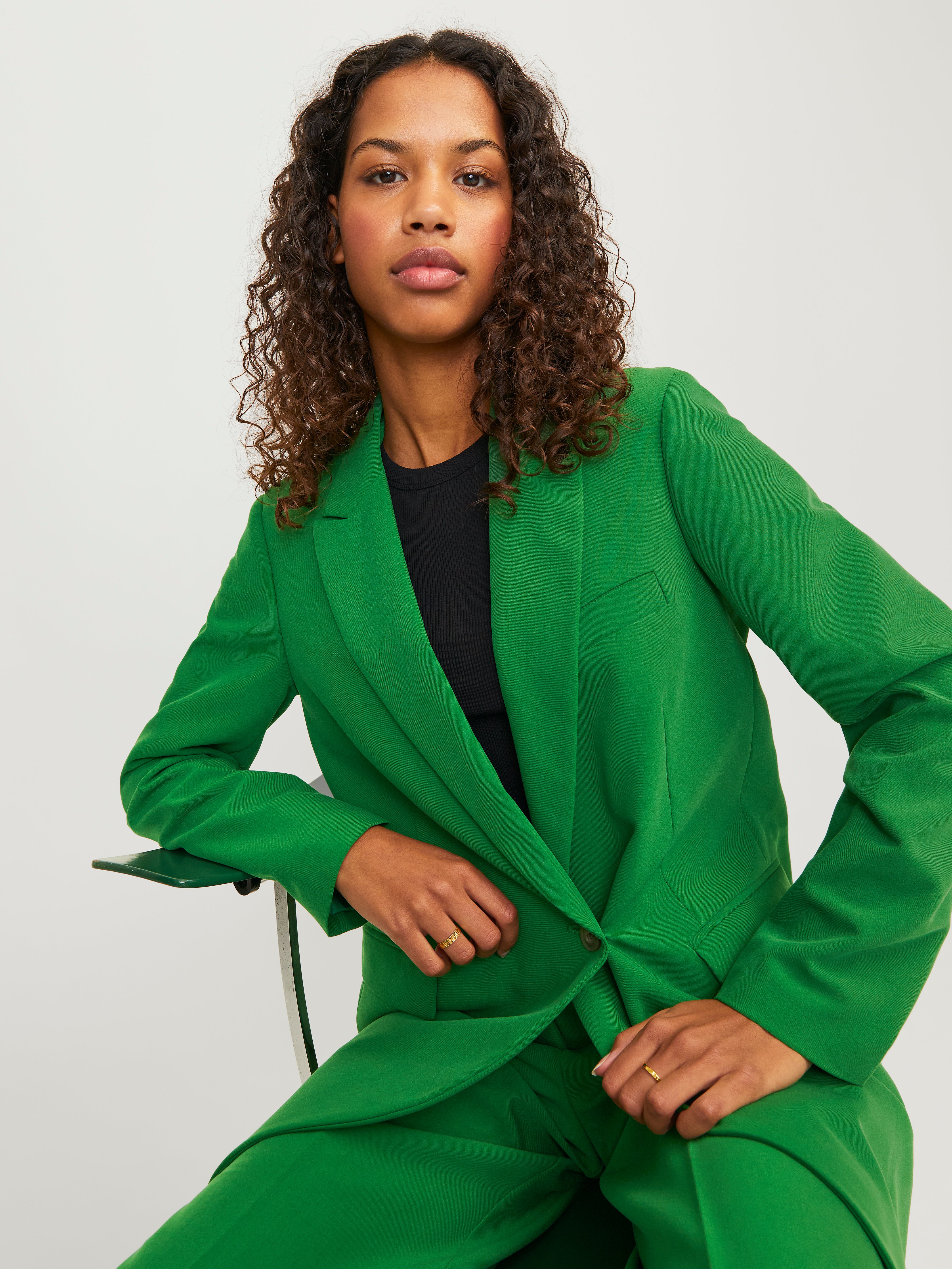 Dark green outlet blazer womens