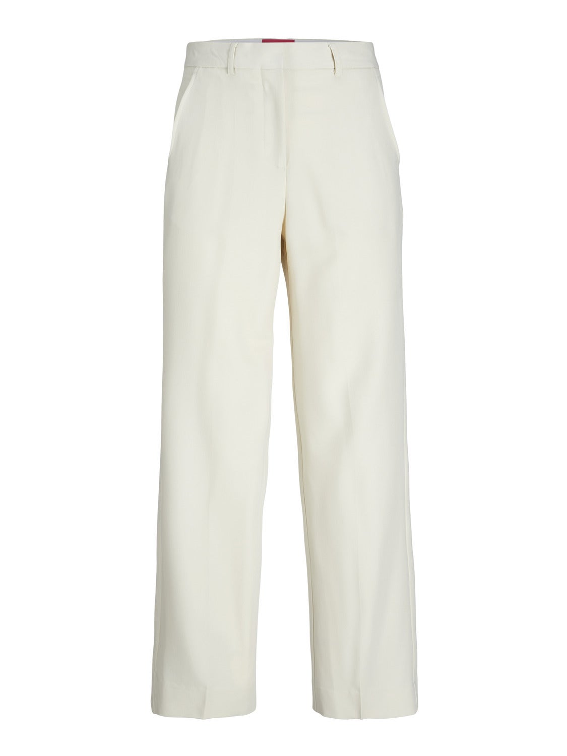 Buy JACK AND JONES White Solid Linen Slim Fit Mens Trousers | Shoppers Stop