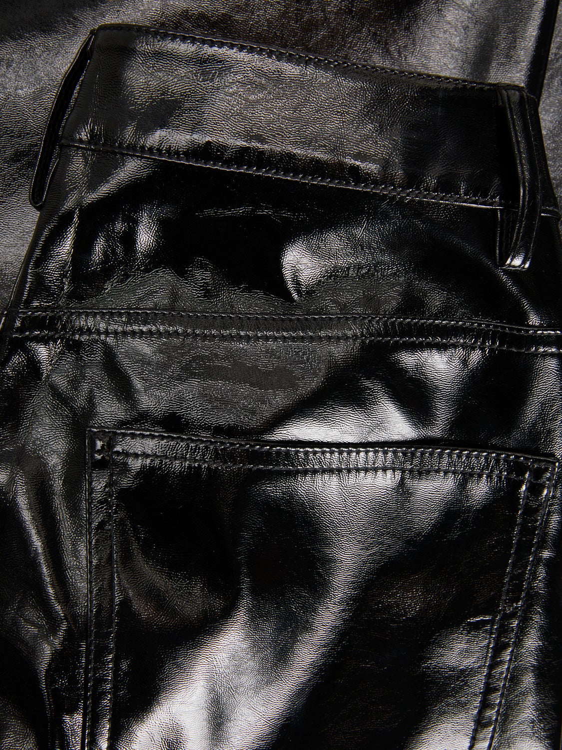 Slim Fit Leather Pants - Men's Skinny Elastic Motorcycle Leather Trousers,205  black | Fruugo BH