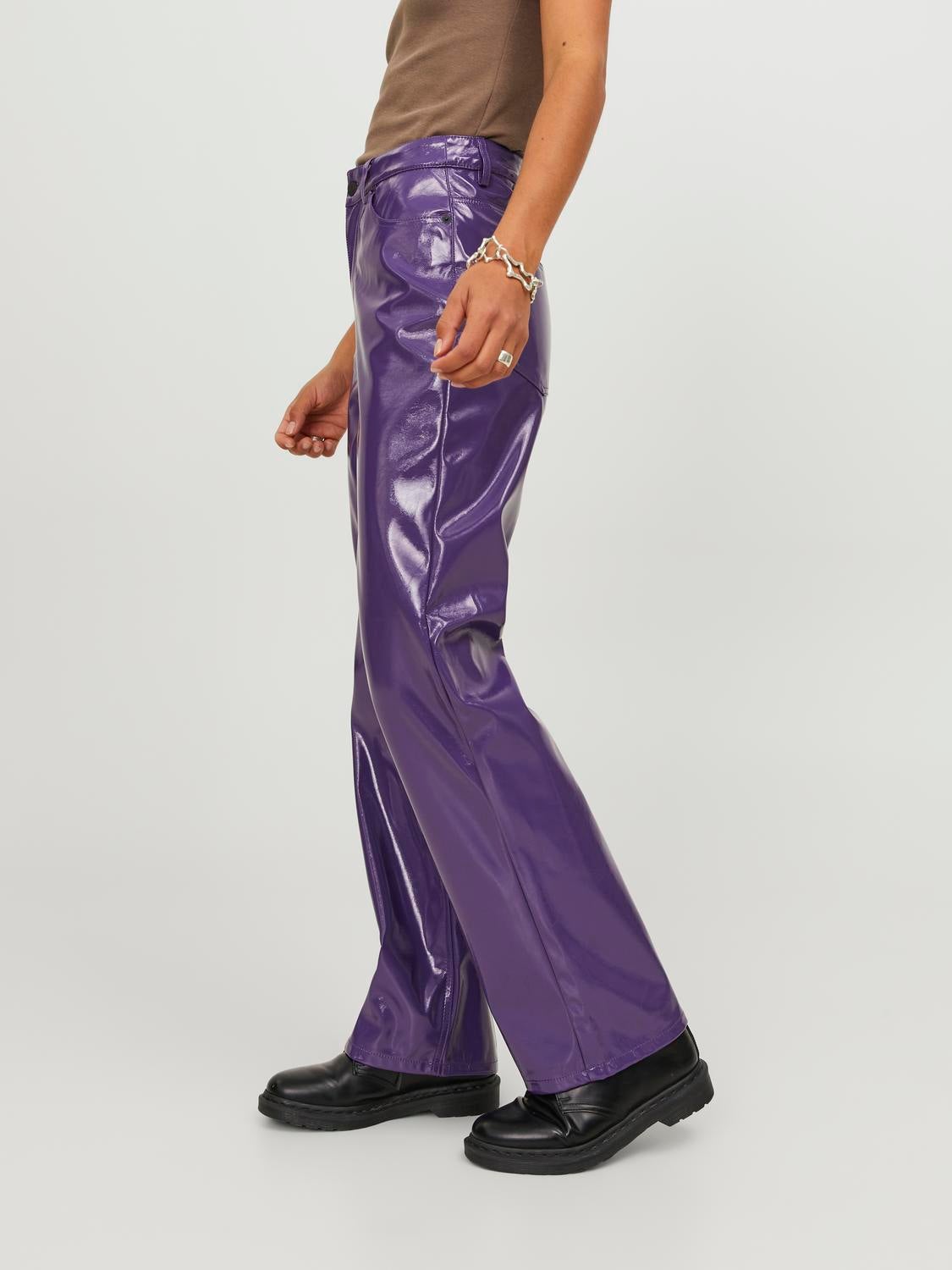 Lilac on sale vinyl pants