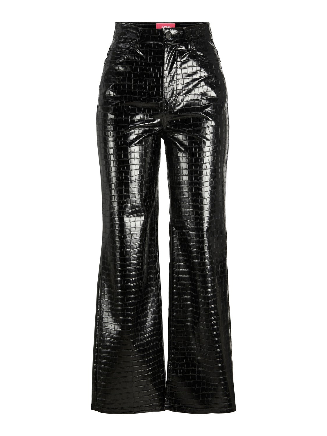 JXKENYA Faux leather trousers | Black | JJXX®