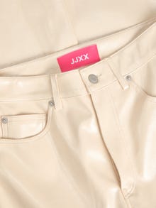 JJXX JXKENYA Faux leather trousers -Seedpearl - 12201557