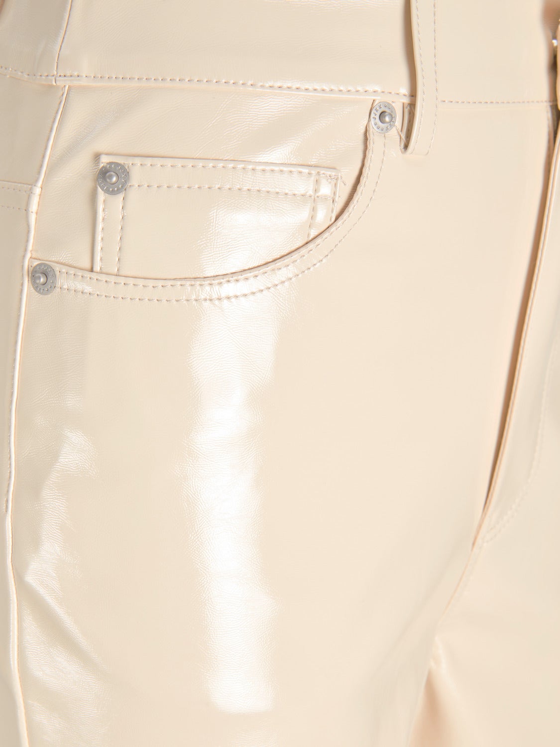 Premium Super Stretch Leather Look Trousers | boohoo