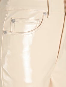 JJXX JXKENYA Faux leather trousers -Seedpearl - 12201557
