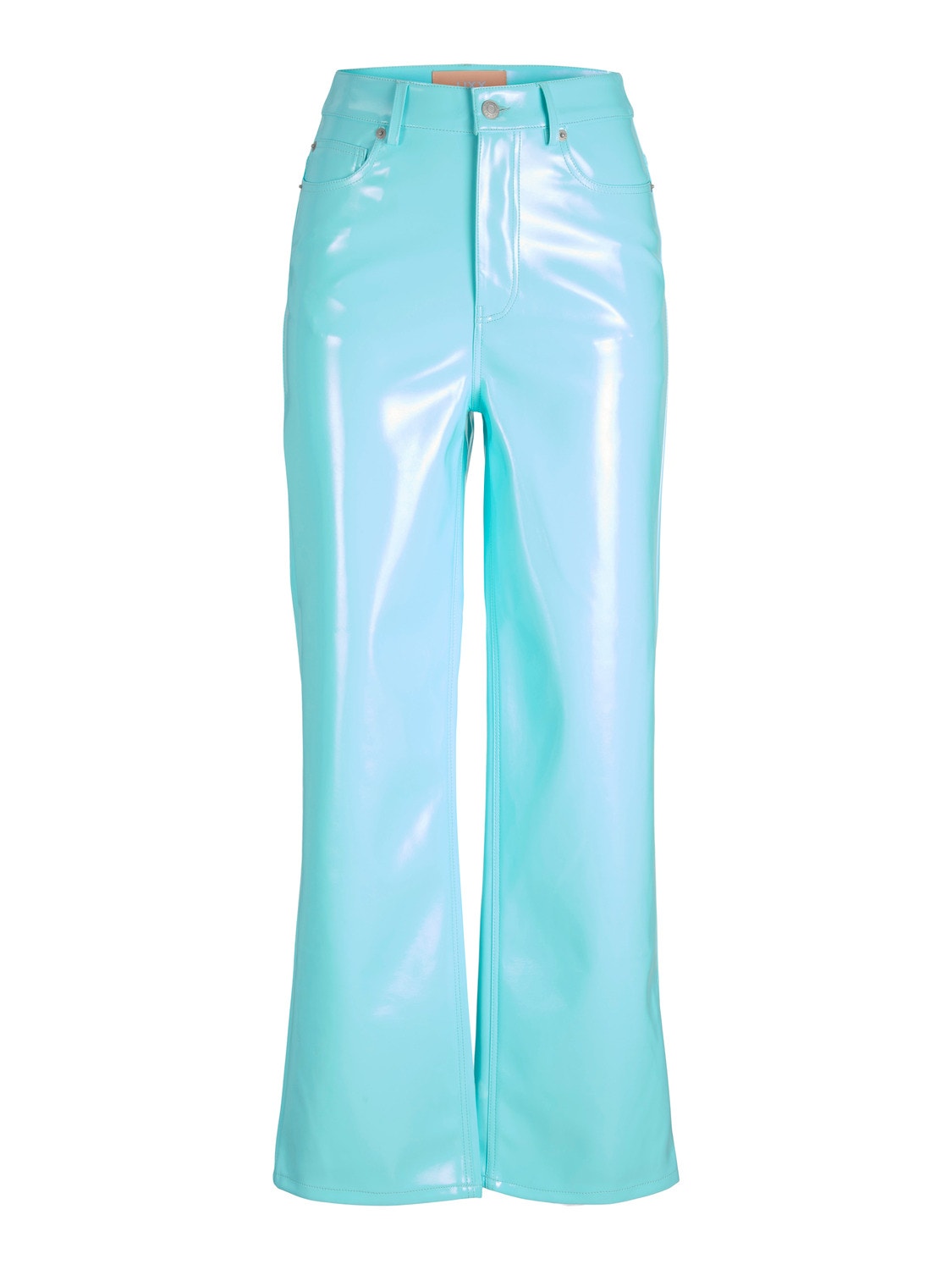 JJXX JXKENYA Kalhoty z umělé kůže -Aruba Blue - 12201557
