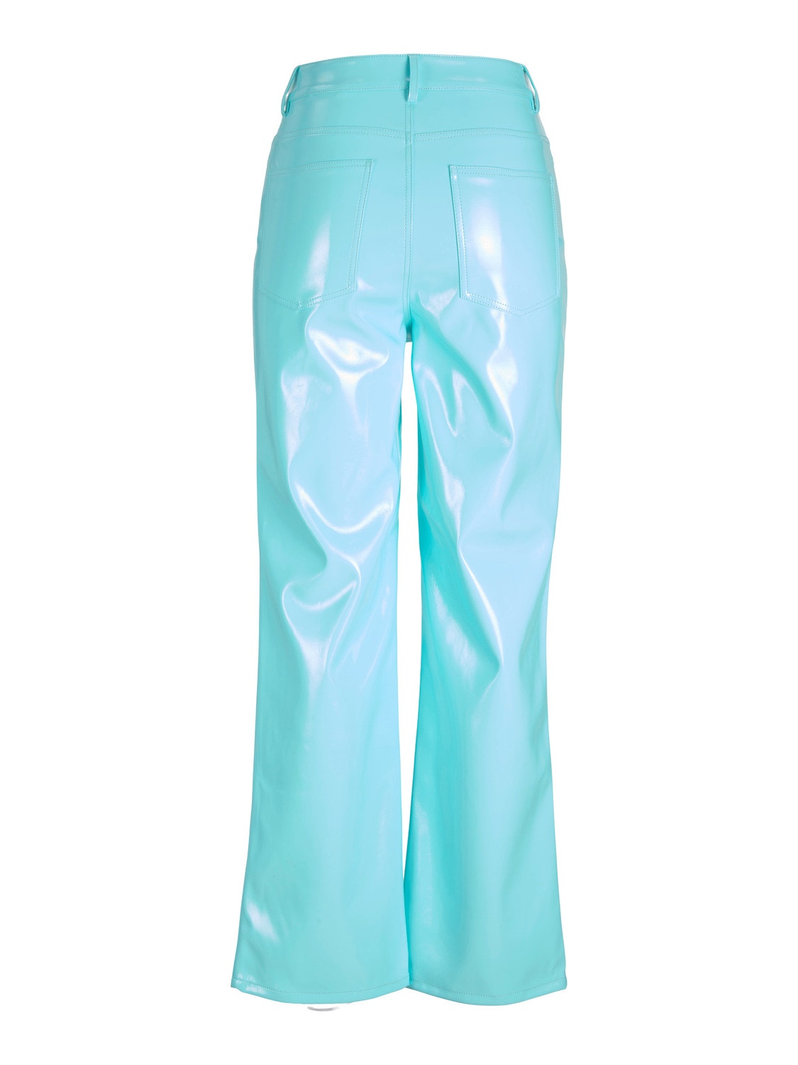 JJXX JXKENYA Kalhoty z umělé kůže -Aruba Blue - 12201557