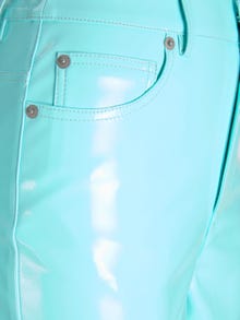 JJXX JXKENYA Spodnie ze sztucznej skóry -Aruba Blue - 12201557