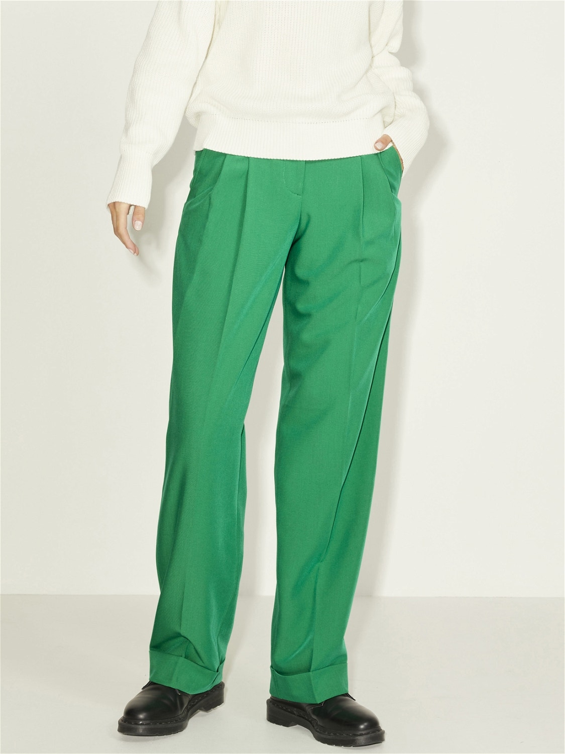 JJXX JXMARY Classic trousers -Jolly Green - 12202670
