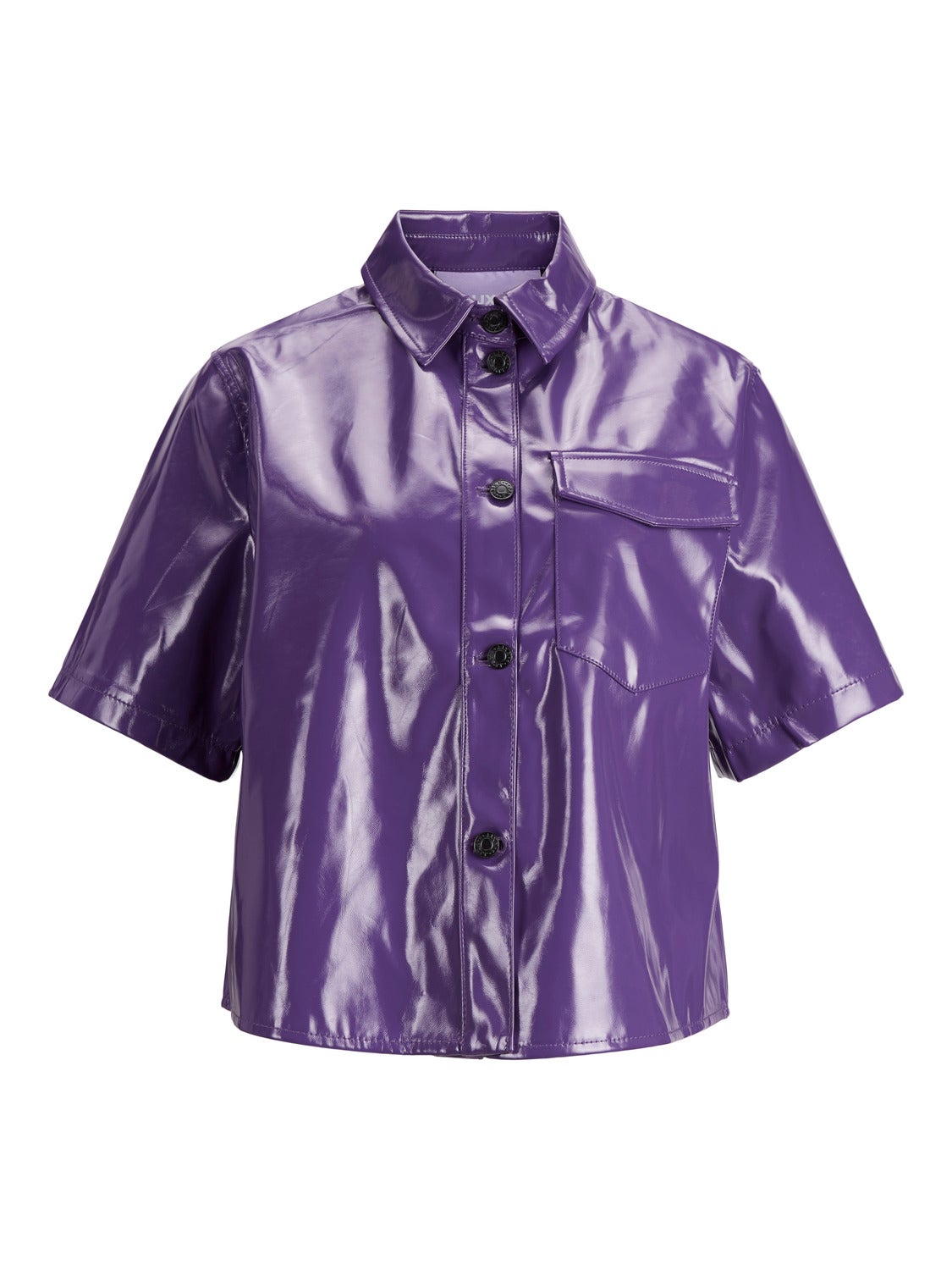 JXVIDA Faux leather shirt with 50% discount! | JJXX®