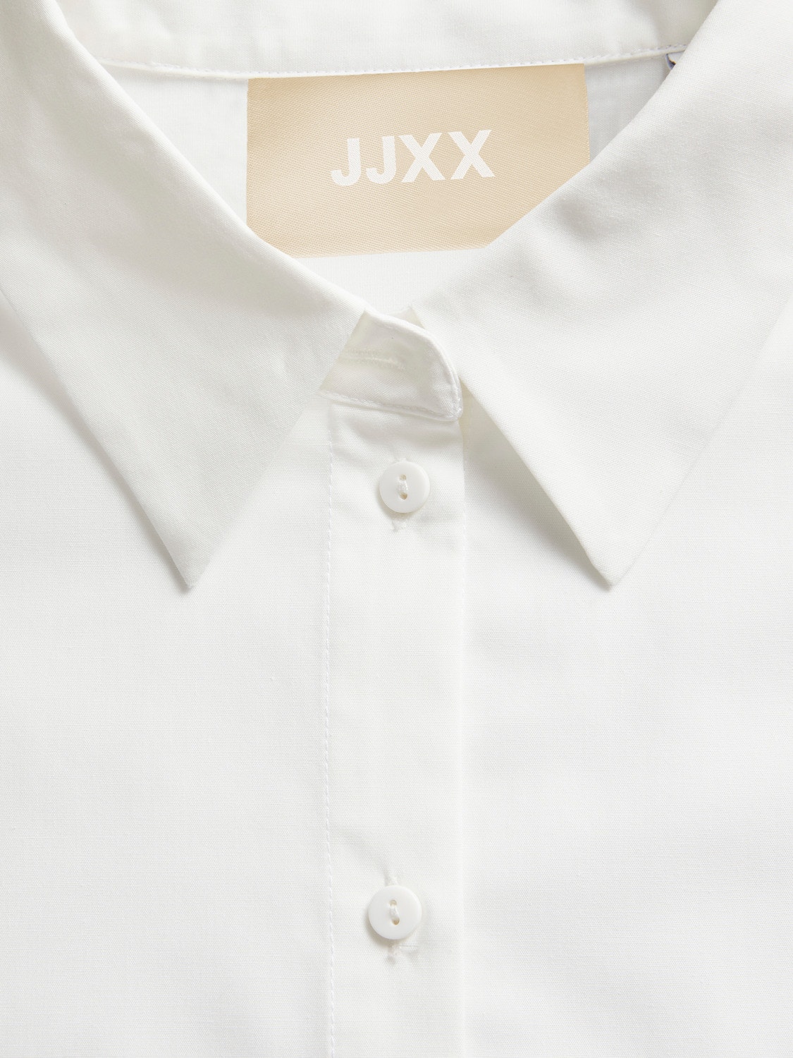 JJXX JXMISSION Poplin Särk -White - 12203891