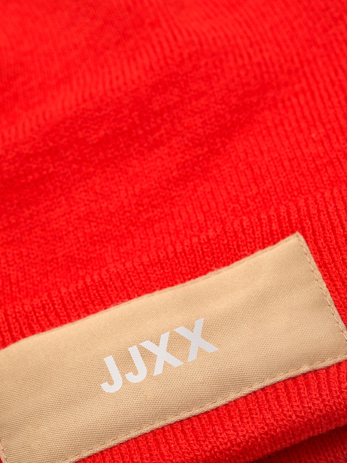 JJXX JXBASIC Beanie -Fiery Red - 12205033