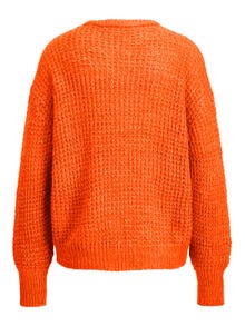 JJXX JXCAMILLA Apatinis megztinis -Red Orange - 12205686