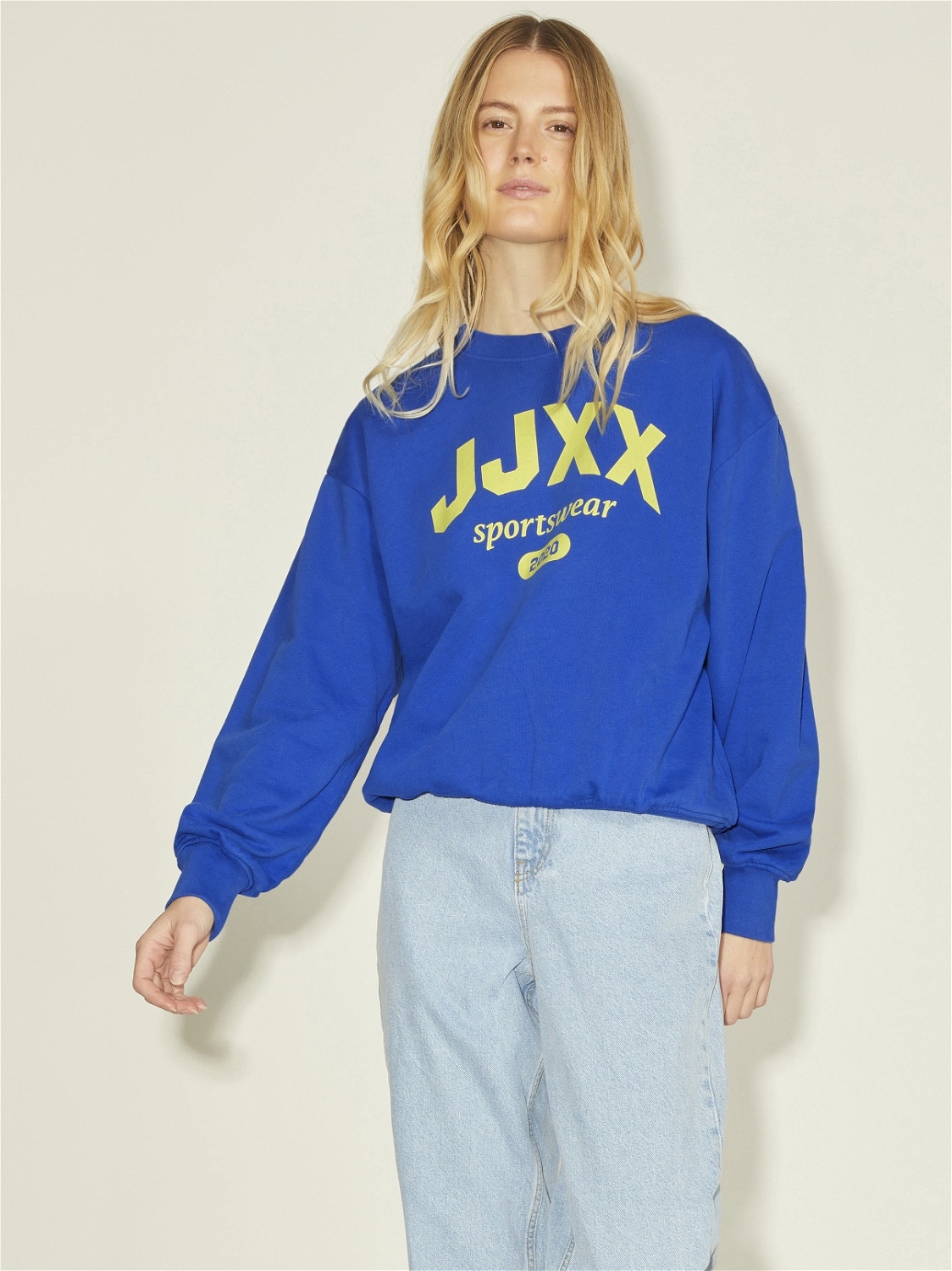 JJXX JXMIRA Crew neck Sweatshirt -Blue Iolite - 12206750