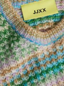 JJXX JXSIMONE Pyöreäkauluksinen neulepusero -Medium Green - 12207206