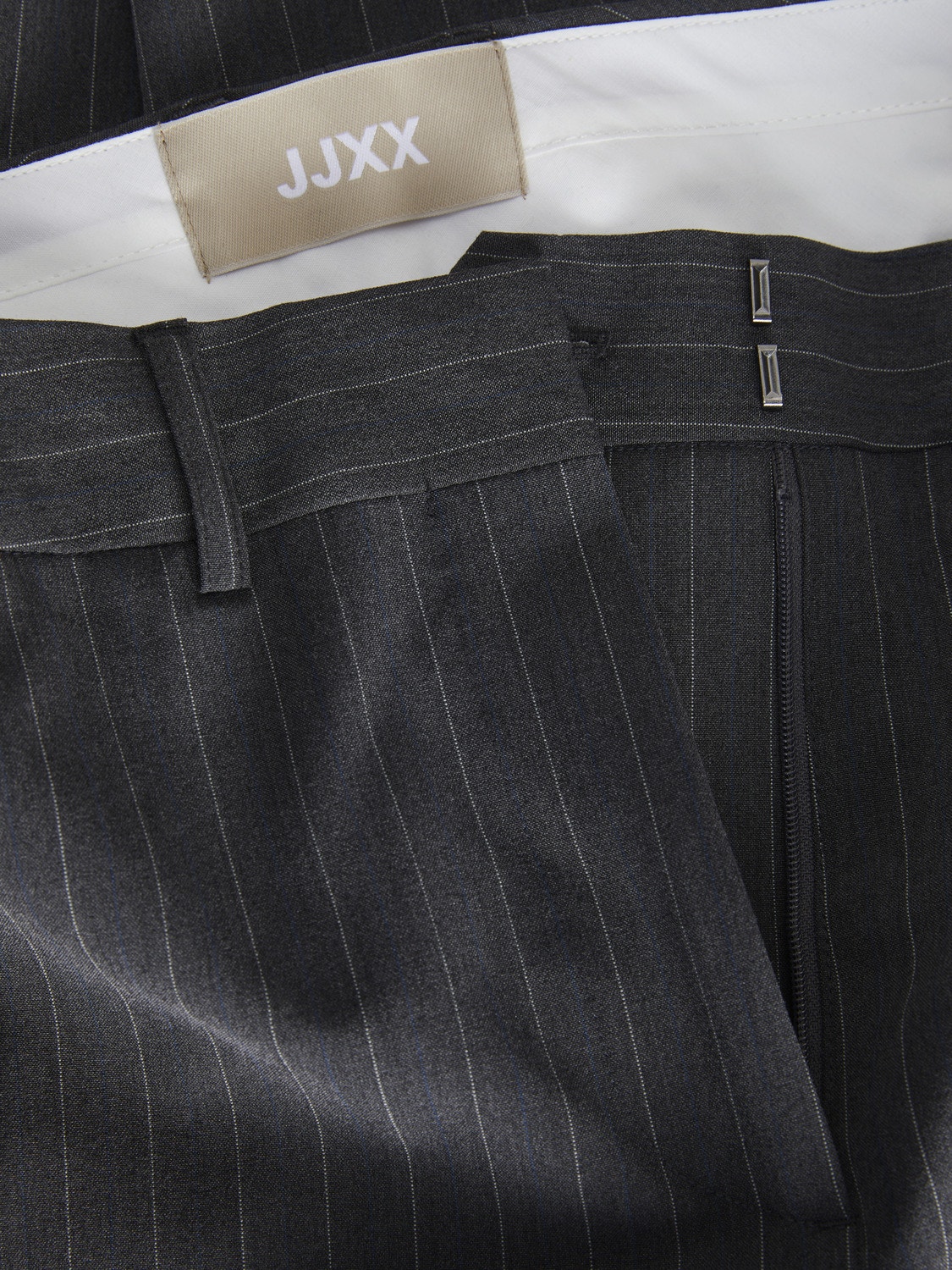 JJXX Παντελόνι Regular Fit Κλασικό -Dark Grey Melange - 12209070