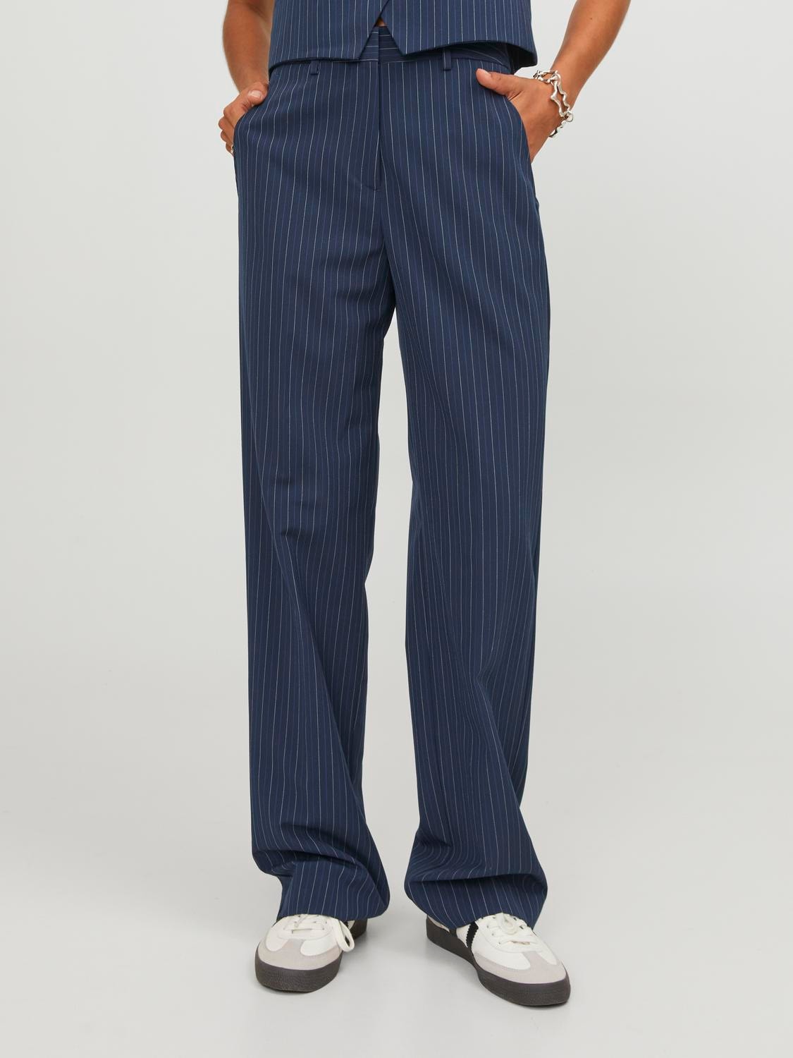 JJXX JXMARY Klasické kalhoty -Navy Blazer - 12209070