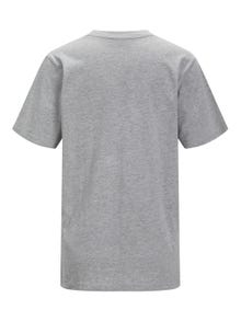 JJXX JXBEA Marškinėliai -Light Grey Melange - 12210029