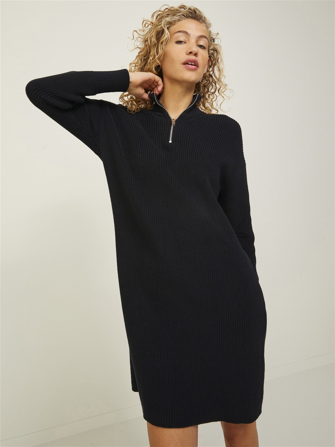 JJXX JXSANDRA Knitted Dress -Black - 12213299