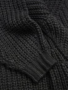 JJXX JXKELVY Sweter z dzianiny z okrągłym dekoltem -Black - 12213689