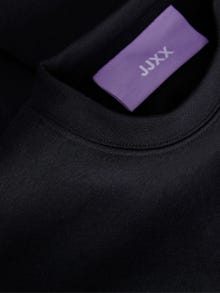 JJXX JXABBIE Pyöreäkauluksinen collegepaita -Black - 12214536
