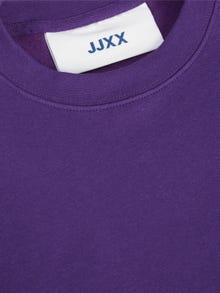 JJXX JXABBIE Crew neck Sweatshirt -Acai - 12214536