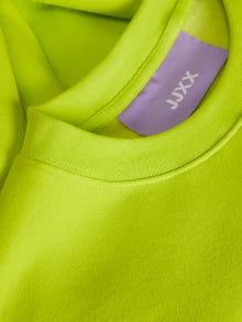 JJXX JXABBIE Bluza z okrągłym dekoltem -Lime Punch - 12214536