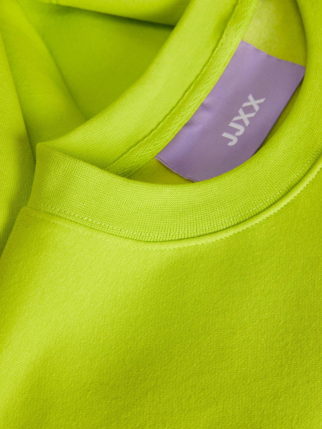 JJXX JXABBIE Sweatshirt med rund hals -Lime Punch - 12214536