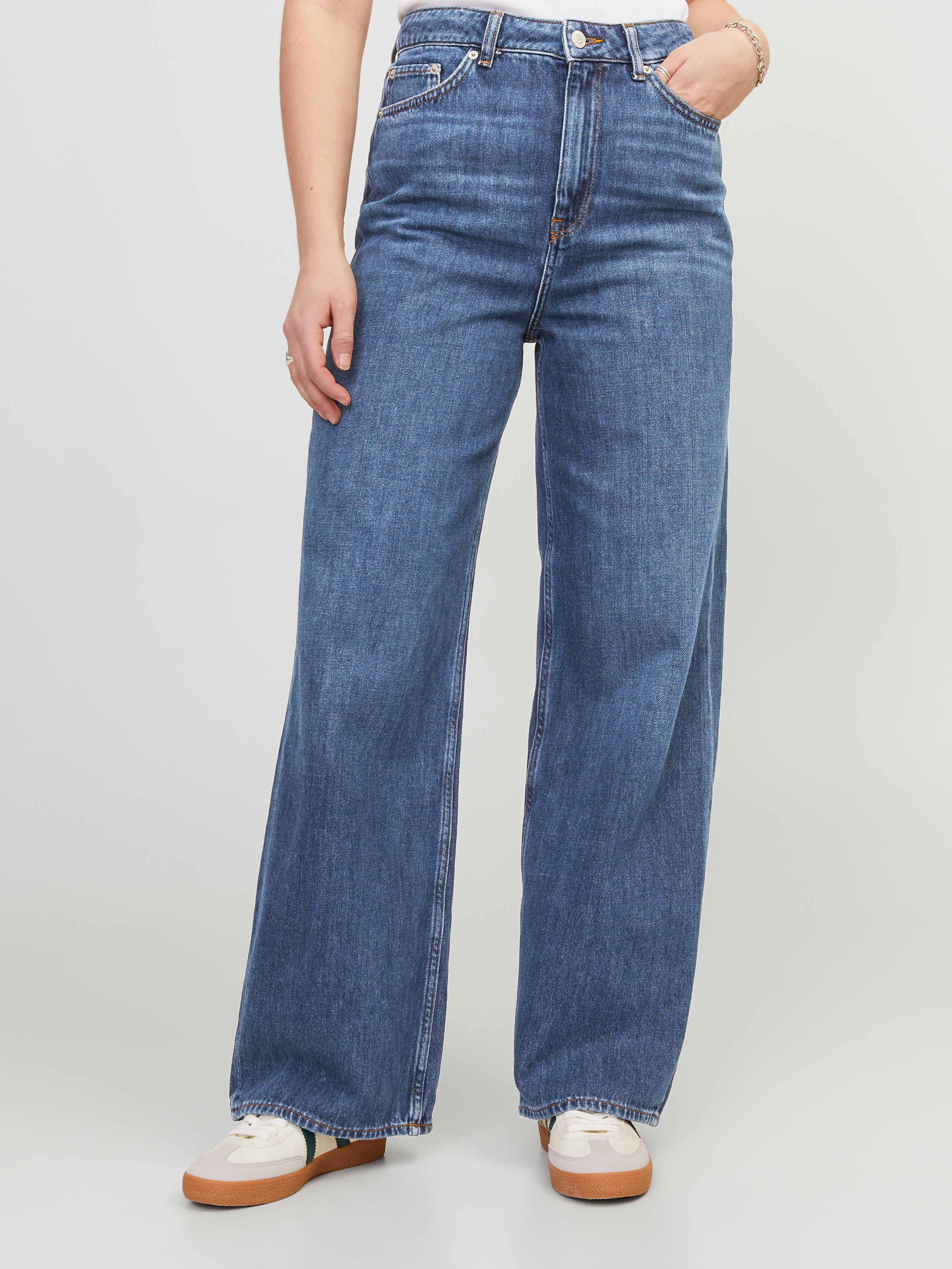 Pantaloni Eleganti Comodi Pantaloni Donna Jxellis Wide HW Vita