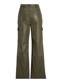 JJXX JXKENYA Faux leather pants -Beluga - 12217826