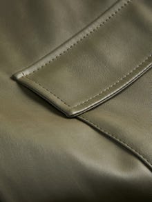 JJXX JXKENYA Faux leather pants -Beluga - 12217826
