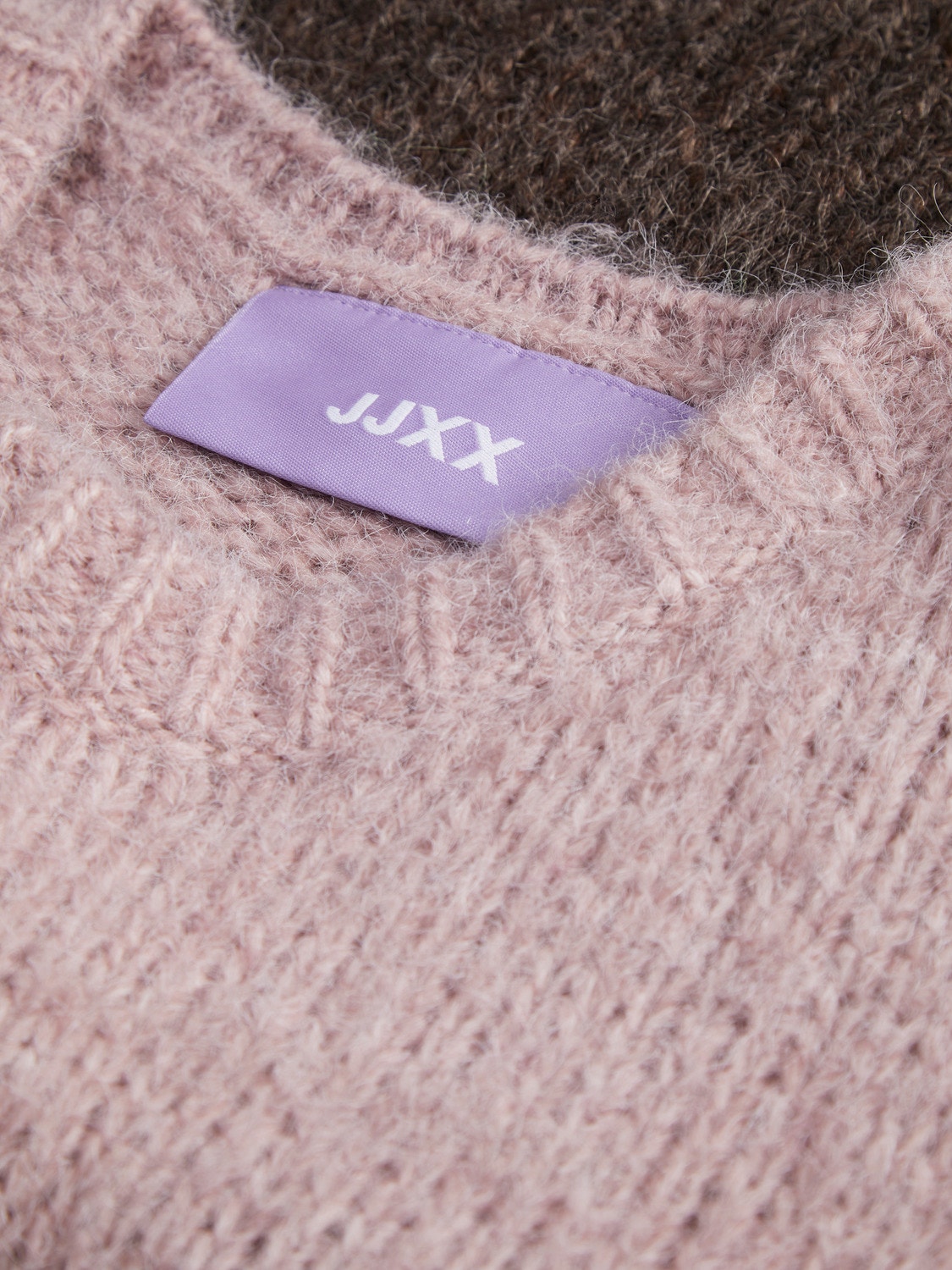 JJXX JXTERESA Meeskonnakaelusega džemper -Woodrose - 12218017