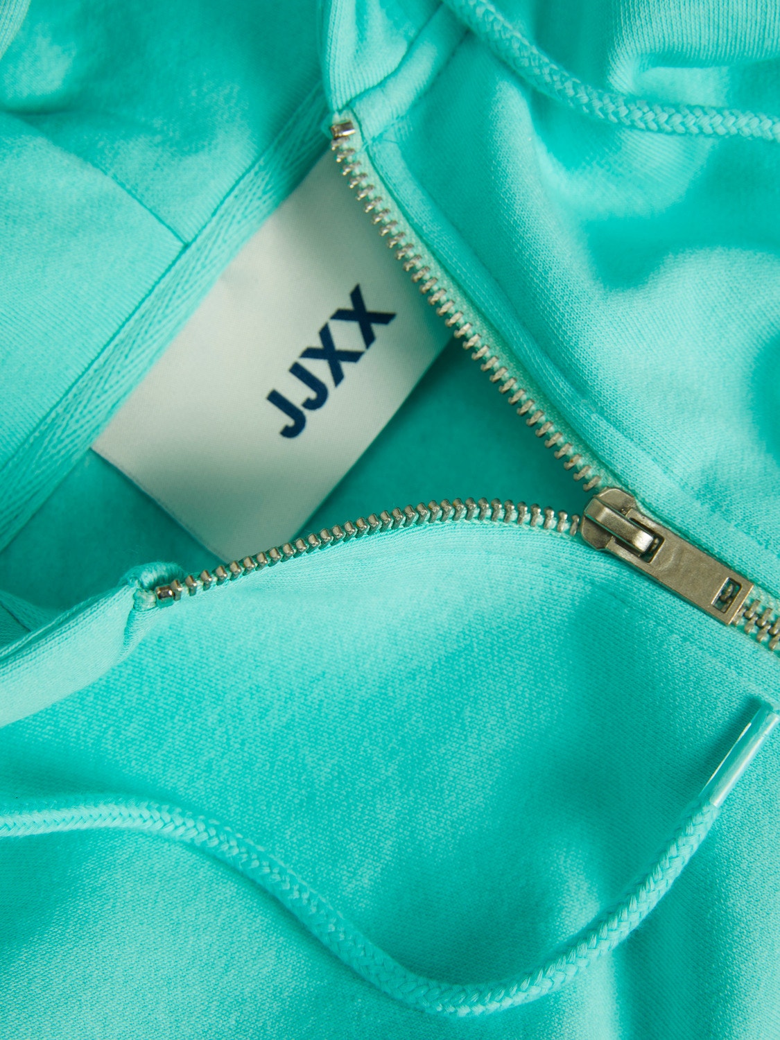 JJXX JXABBIE Zip Hoodie -Aruba Blue - 12219609