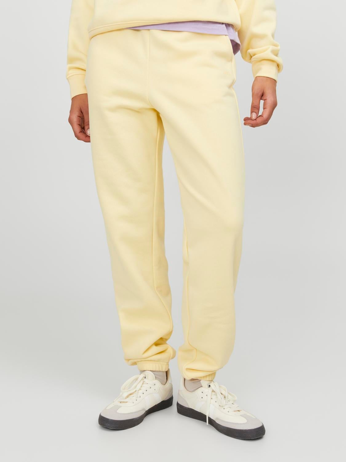 Pale hot sale yellow joggers