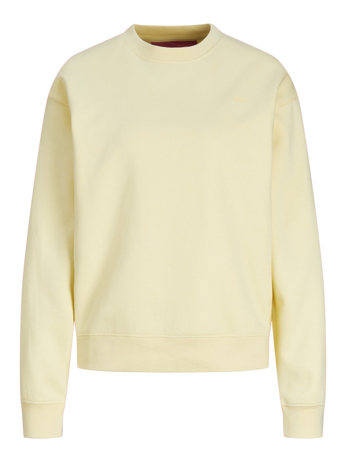 Pale yellow shop sweatshirt