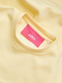 JJXX JXABBIE Bluza z okrągłym dekoltem -French Vanilla - 12223962