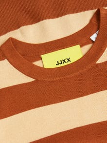 JJXX JXVALENTINA Crewneck Stickad tröja -Bombay Brown - 12224421