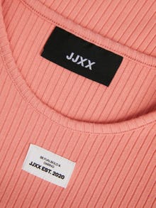 JJXX JXPRIME T-paita -Coral Haze - 12225589
