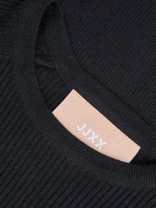 JJXX JXTAYA Sweter z dzianiny z okrągłym dekoltem -Black - 12225628