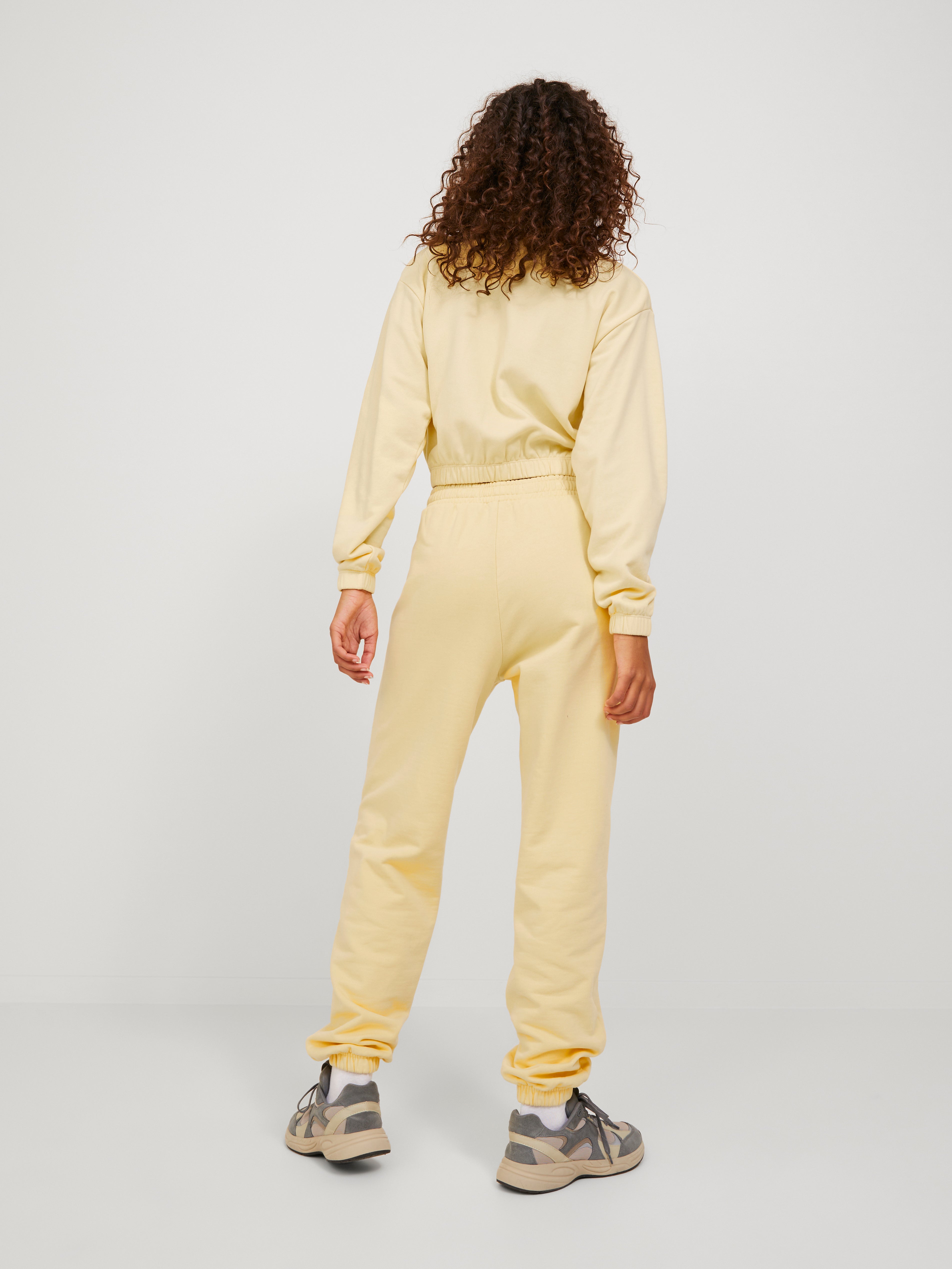 JXALFA Zip Sweatshirt | Light Yellow | JJXX® 