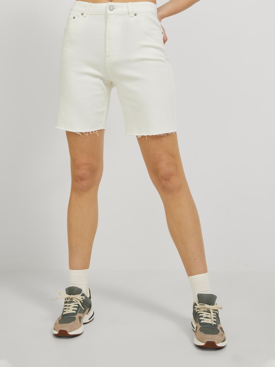 JJXX JXHAZEL Denim shorts -Ecru - 12226428