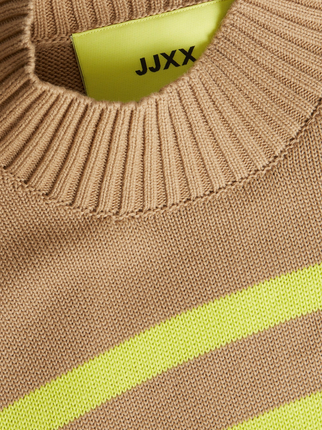 JJXX JXSIA Crewneck Stickad tröja -Cornstalk - 12226936